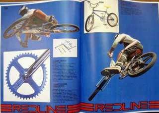 Old School BMX 1980 Redline Bicycle catalog reprint  