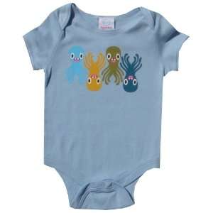  Blue Baby Octopus Baby Onesie by Save Our Sushi Baby