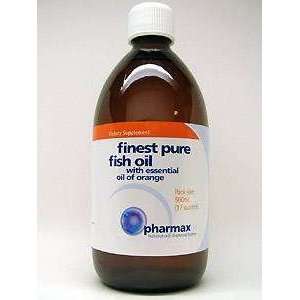  Pharmax Finest Pure Fish Oil with Essential Oil of Orange 
