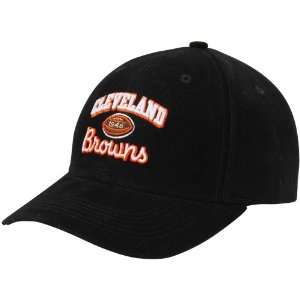  NFL Reebok Cleveland Browns Brushed Cotton Hat   Black 