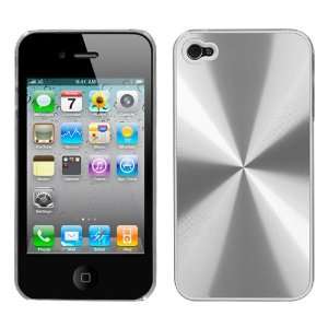   Cell Phone Case for Apple iPhone 4 Sprint,Verizon Wireless   Silver