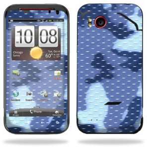   4G LTE Verizon Cell Phone Skins Blue Camo Cell Phones & Accessories