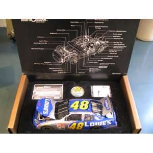 48 Lowes Team Caliber Owners Edition Series Car Bank 1/24 Scale Hood 
