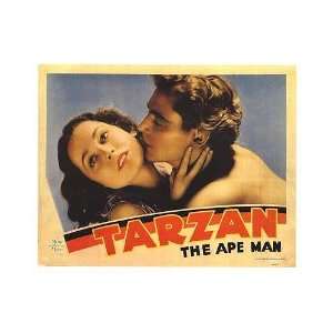  Tarzan the Ape man Movie Poster, 14 x 11 (1932)