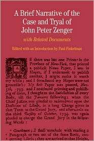   John Peter Zenger With Related Documents, (0312474431), Paul
