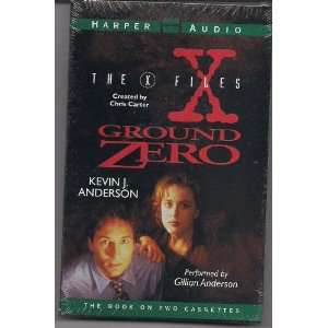  THE X FILES Book on Tape AUDIO GROUND ZERO BY GILLIAN 
