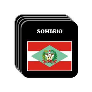 Santa Catarina   SOMBRIO Set of 4 Mini Mousepad Coasters
