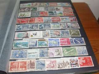 France collection in Schaubek stockbook. All stamps are shown in the 