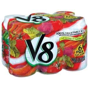 V8 Vegetable Juice 24 pack   11.5 oz.  Grocery & Gourmet 
