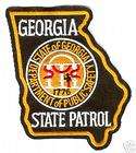 MINT GA GEORGIA STATE HIWAY PATROL TROOPER POLICE PATCH
