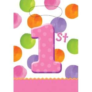  1st Birthday Loot Bags   Polka Dots Girl Toys & Games