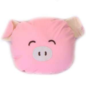   Foam Micro Beads CUTE PINK PIG HEAD Cushion/ Pillow 
