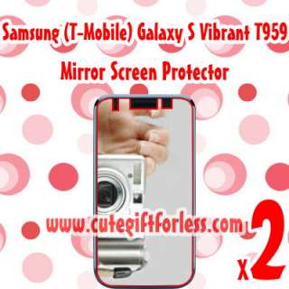 Mirror Screen Protector for Samsung (T Mobile) Galaxy S Vibrant T959 
