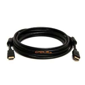    30AWG HDMI Cable with Ferrite Cores Black 15ft Electronics