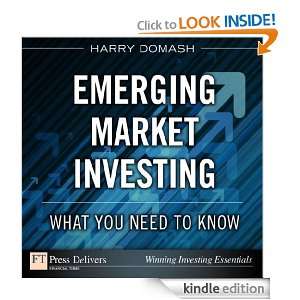 Emerging Market Investing What You Need to Know Harry Domash  
