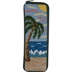  Half Spec Case   Tropical Beach   Needlepoint Kit Arts 