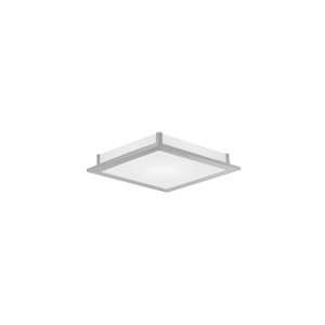 EGLO Lighting 86239A Auriga 1 Light Flush Mount in Matte Nickel with 