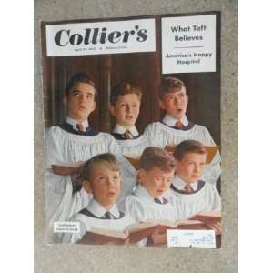  Colliers Magazine April 12,1952 (Cover Only) cover art by 