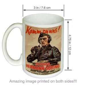   WW2 Military COFFEE MUG Division Hermann Goring