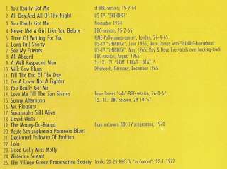 KINKS Another Great Lost Kinks Album 25 RARITIES cd  