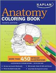 Kaplan Anatomy Coloring Book, (1419550403), Stephanie Mccann 