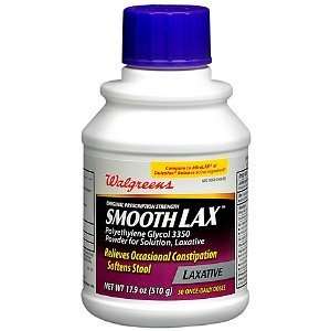   SmoothLax Polyethylene Glycol 3350 Laxative Powder 