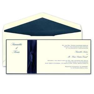  Eve Layered Invitation with Ribbon by Checkerboard