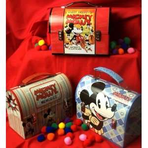  Mickey Mouse Carry All   Lunch Box Set of 3 Office 