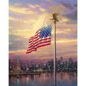   Kinkade   The Light of Freedom Artists Proof Canvas