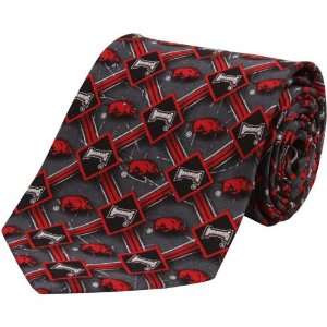  Arkansas Razorbacks Pattern 3 Tie