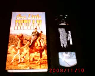 One Little Indian (VHS) James Garner,Vera Miles,Western  