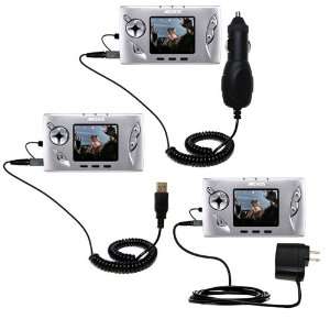  cable with Car and Wall Charger Deluxe Kit for the Archos Gmini 400 