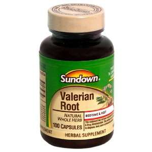  Sundown Valerian Root, 100 Capsules Health & Personal 
