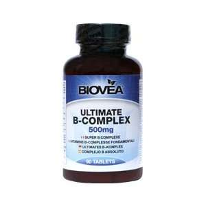  ULTIMATE B COMPLEX 500mg 90 Tablets Health & Personal 