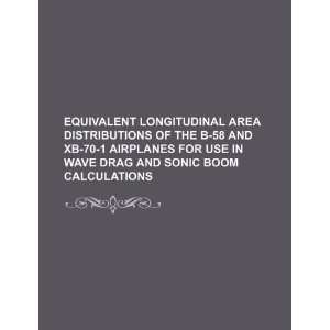  Equivalent longitudinal area distributions of the B 58 and 