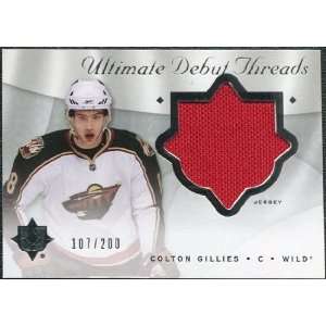   Debut Threads #DTCG Colton Gillies /200 Sports Collectibles
