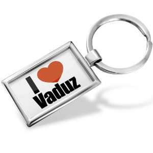  Keychain I Love Vaduz region Liechtenstein   Hand Made 