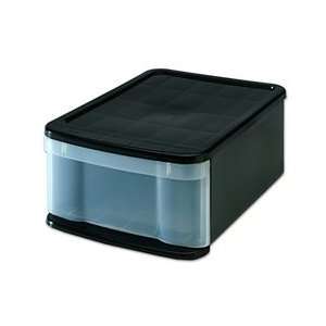  Stacking Drawer, 4 Gallon, 11 7/8x17 1/2x7 1/8, Black 