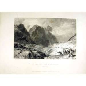  1838 Scotland Eastern Pass Glencow Mountains Argylshire 