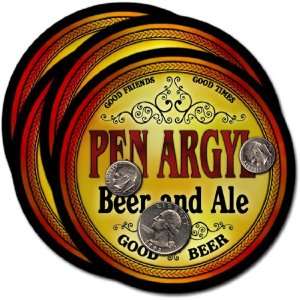  Pen Argyl, PA Beer & Ale Coasters   4pk 