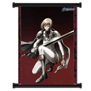  Claymore Anime Fabric Wall Scroll Poster (16x20) Inches 
