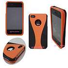 Hard Case iPhone4 w Free Screen Protector orange  