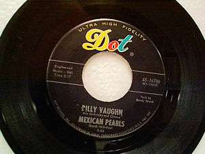 BILLY VAUGHN MEXICAN PEARLS 45  