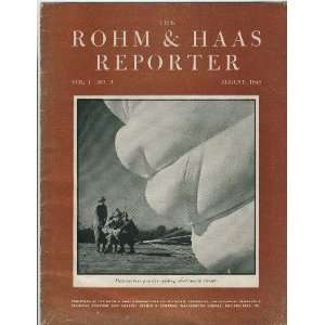   Reporter Vol. I No. 3 [August, 1943] Rohm & Haas  Books