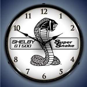 Shelby Super Snake Lighted Wall Clock