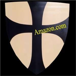  Knights Templar Black Cross Ibelin Battle Shield Armor 