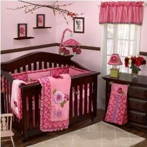  Orchid Grace 6 Piece Baby Crib Bedding Set by Cocalo Baby