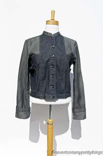 Marithe Francois Girbaud Avant Garde Denim Jacket L 12  