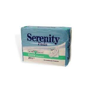 Serenity Extra Absorbency Pads, Light to Moderate Protection   20 pads 