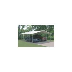   25W x 20L x 6H Suburban Steel Carport Shelter with Truss Bracing